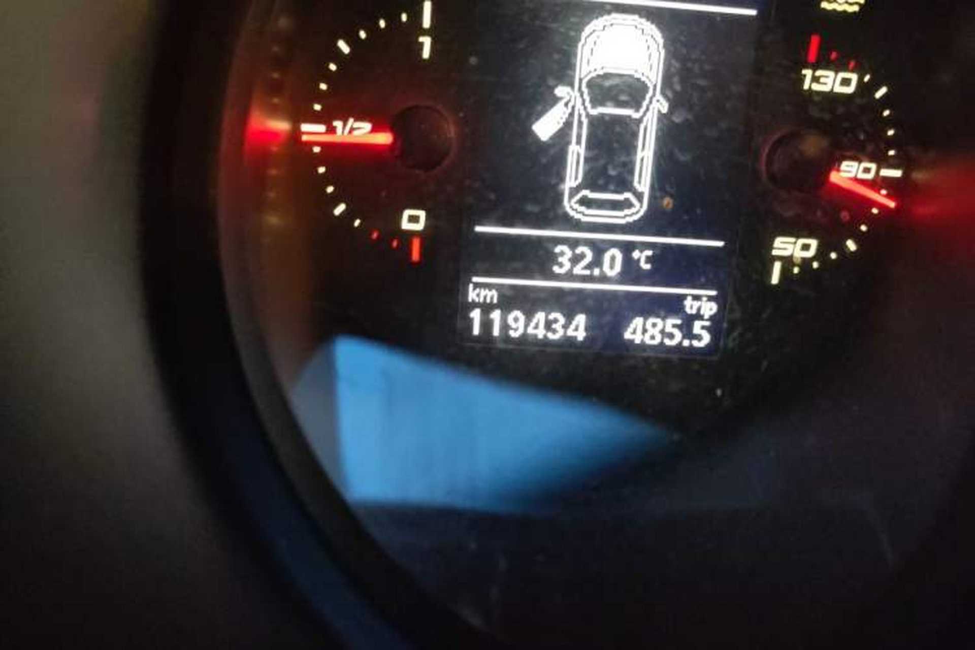 Used Seat LEON 2012 1.8TSI FR model Odometer Close Up