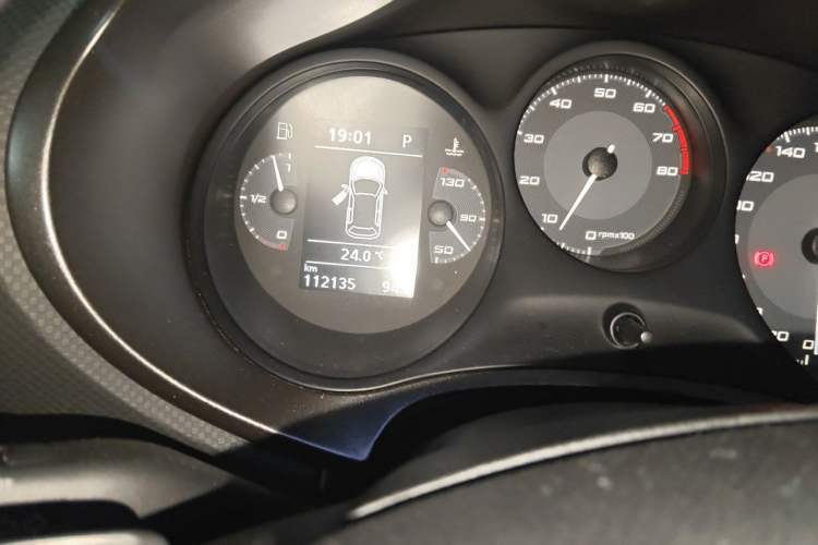 Used Seat LEON 2012 2.0 TSI CUPRA Odometer Close Up