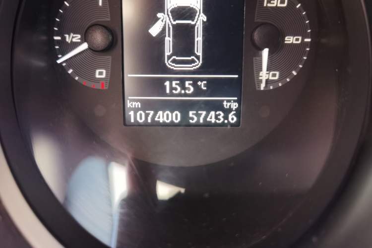 Used Seat LEON 2012 2.0 TSI CUPRA Odometer Close Up