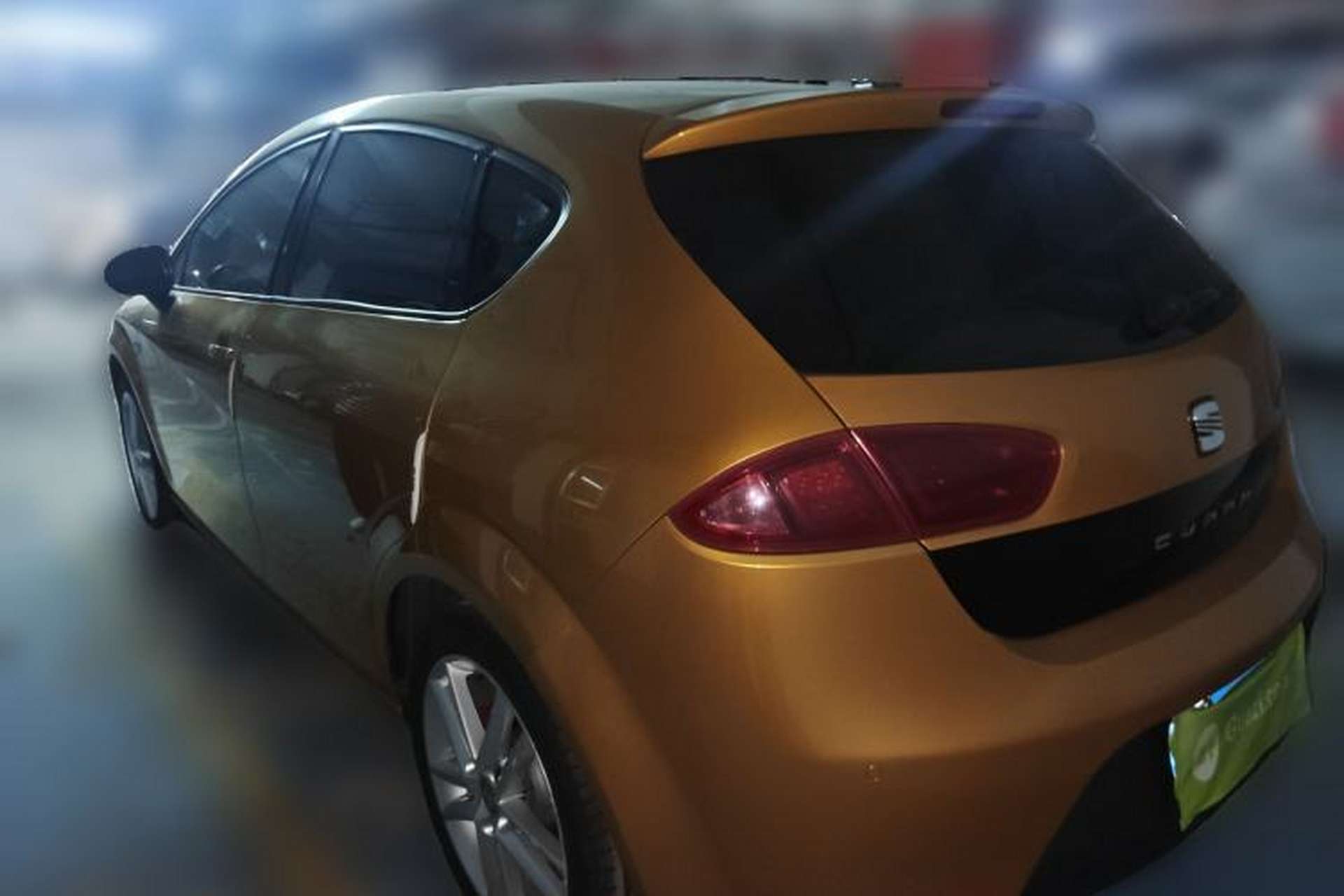 Used Seat LEON 2012 2.0 TSI CUPRA Rear Left 45 Deg