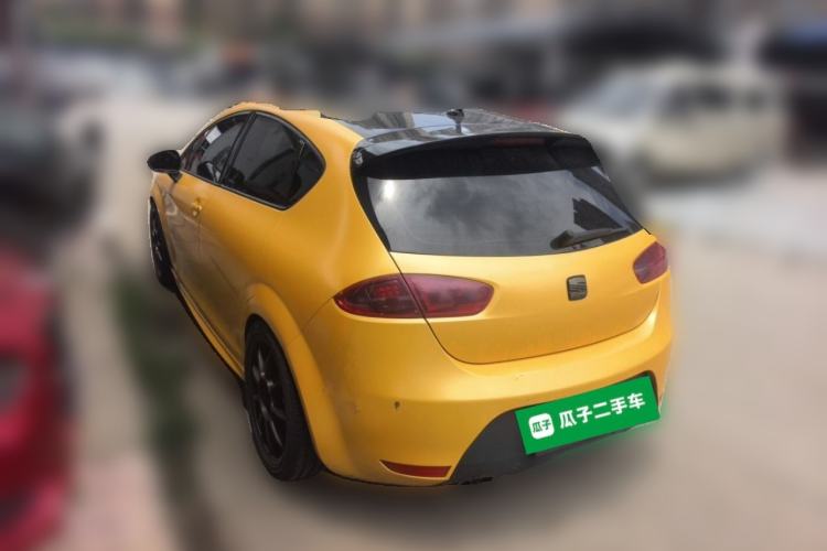 Used Seat LEON 2012 2.0 TSI CUPRA Rear Left 45 Deg