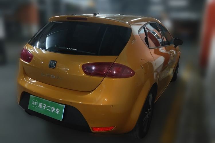 Used Seat LEON 2012 2.0 TSI CUPRA Rear Right 45 Deg