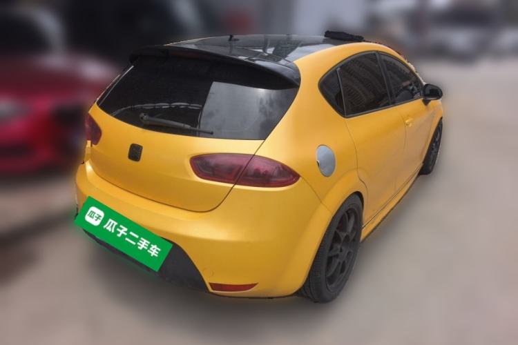 Used Seat LEON 2012 2.0 TSI CUPRA Rear Right 45 Deg