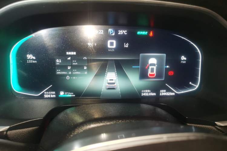 Used SERES SF5 2020 Four-Wheel Drive High-Performance Sports Edition Instrument Cluster