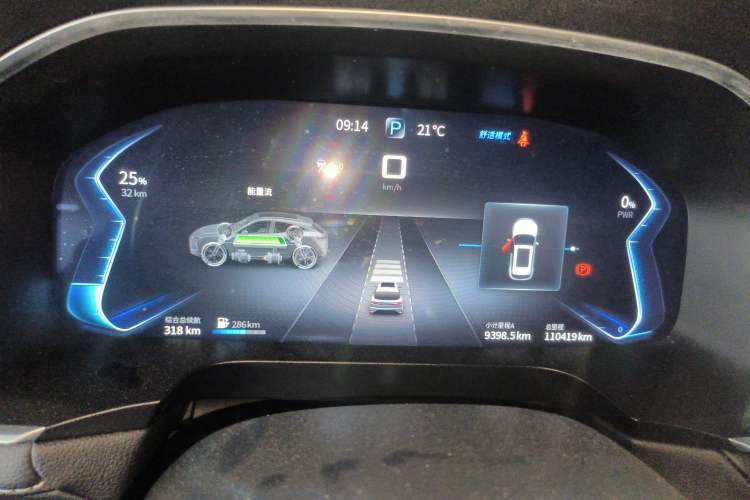 Used SERES SF5 2020 Four-Wheel Drive High-Performance Sports Edition Instrument Cluster