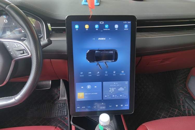 Used SERES SF5 2021 Huawei Smart Selection Four-Wheel Drive Edition Audio And AC Panel