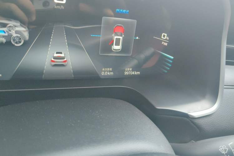 Used SERES SF5 2021 Huawei Smart Selection Four-Wheel Drive Edition Odometer Close Up