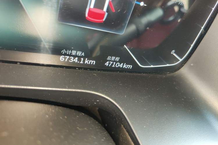 Used SERES SF5 2021 Huawei Smart Selection Four-Wheel Drive Edition Odometer Close Up