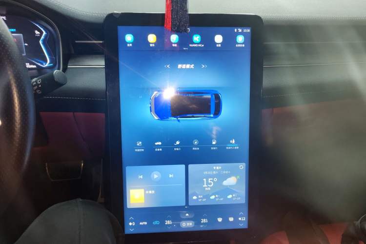 Used SERES SF5 2021 Huawei Smart Selection Four-Wheel Drive Edition Audio And AC Panel
