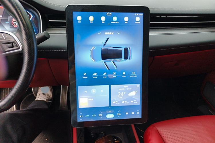 Used SERES SF5 2021 Huawei Smart Selection Four-Wheel Drive Edition Audio And AC Panel