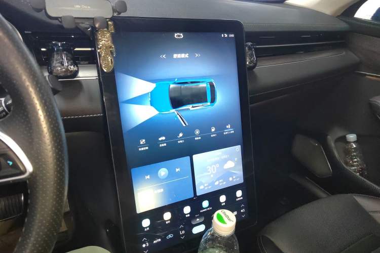 Used SERES SF5 2021 Four-Wheel Drive Freedom Expedition Edition Audio And AC Panel