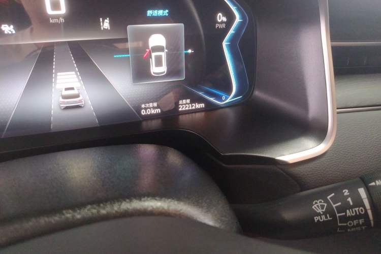Used SERES SF5 2021 Huawei Smart Selection Four-Wheel Drive Edition Odometer Close Up