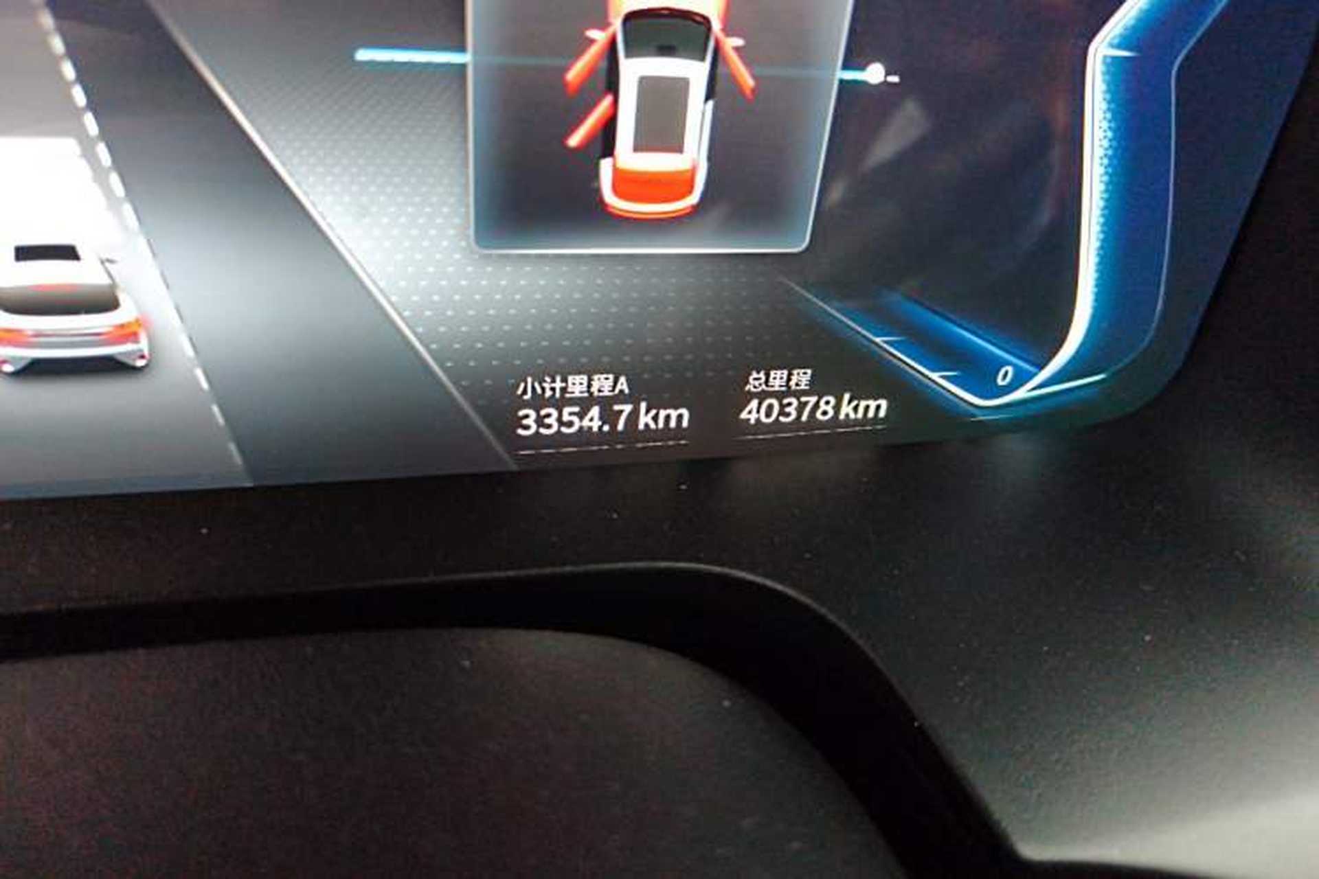 Used SERES SF5 2021 Huawei Smart Selection Four-Wheel Drive Edition Odometer Close Up
