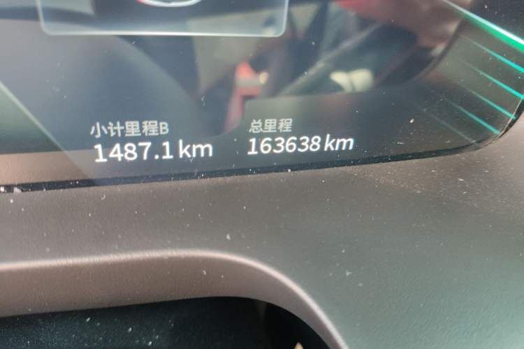 Used SERES SF5 2021 Huawei Smart Selection Four-Wheel Drive Edition Odometer Close Up
