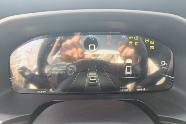 Used SERES SF5 2021 Huawei Smart Selection Four-Wheel Drive Edition Odometer Close Up
