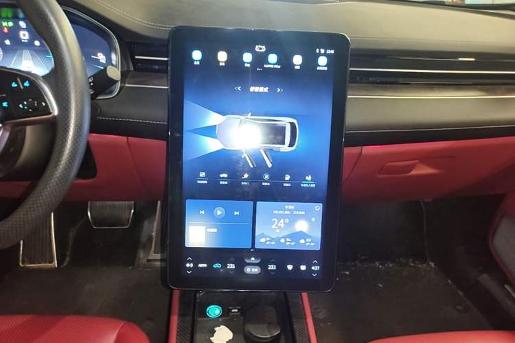 Used SERES SF5 2021 Huawei Smart Selection Four-Wheel Drive Edition Audio And AC Panel