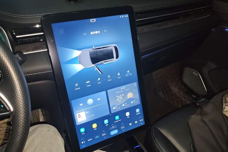 Used SERES SF5 2021 Huawei Smart Selection Four-Wheel Drive Edition Audio And AC Panel