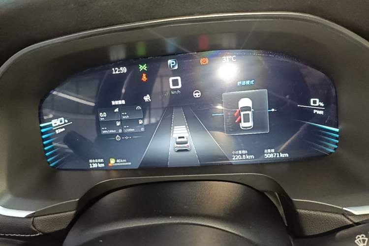 Used SERES SF5 2021 Four-Wheel Drive Freedom Expedition Edition Instrument Cluster