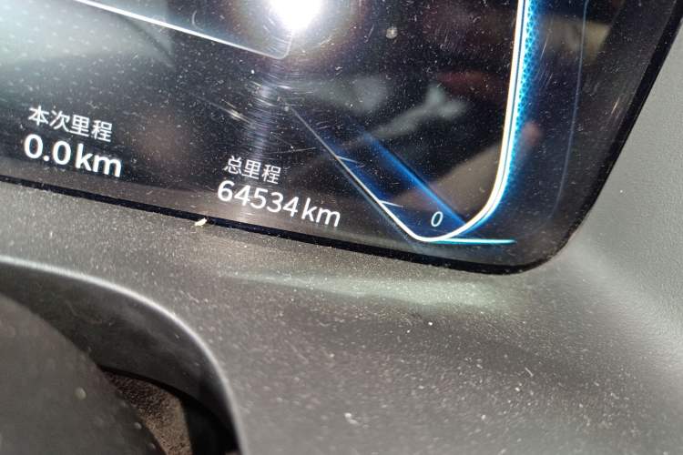 Used SERES SF5 2021 Huawei Smart Selection Four-Wheel Drive Edition Odometer Close Up