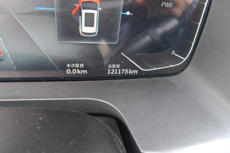 Used SERES SF5 2021 Huawei Smart Selection Four-Wheel Drive Edition Odometer Close Up