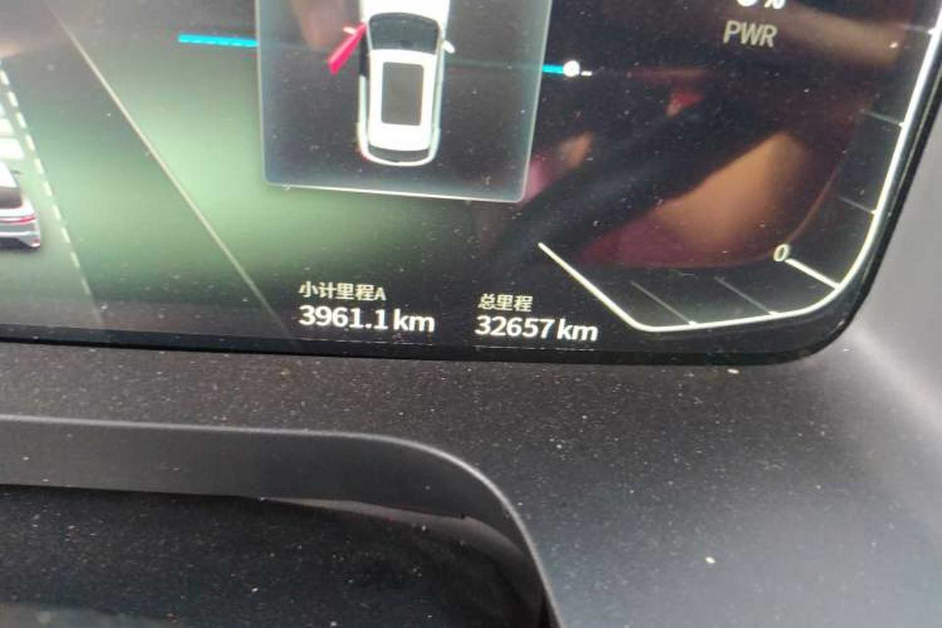 Used SERES SF5 2021 Huawei Smart Selection Four-Wheel Drive Edition Odometer Close Up