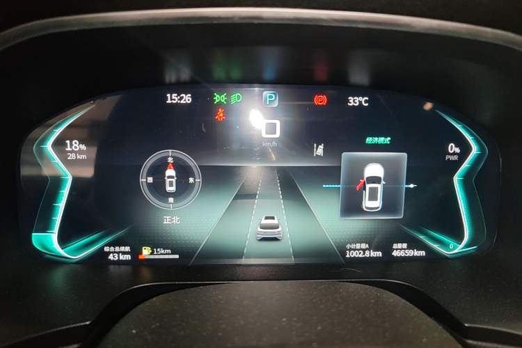 Used SERES SF5 2021 Huawei Smart Selection Four-Wheel Drive Edition Instrument Cluster