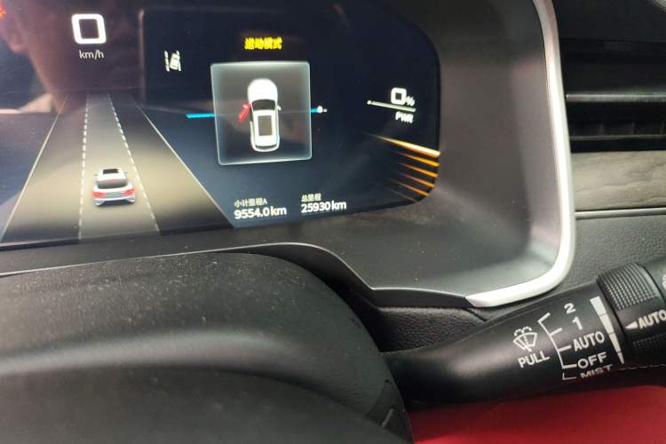 Used SERES SF5 2021 Huawei Smart Selection Four-Wheel Drive Edition Odometer Close Up