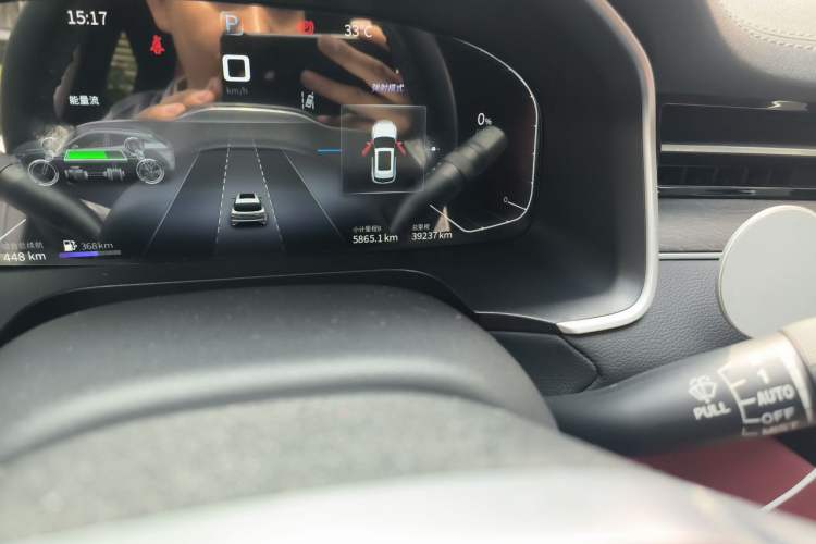 Used SERES SF5 2021 Huawei Smart Selection Four-Wheel Drive Edition Odometer Close Up