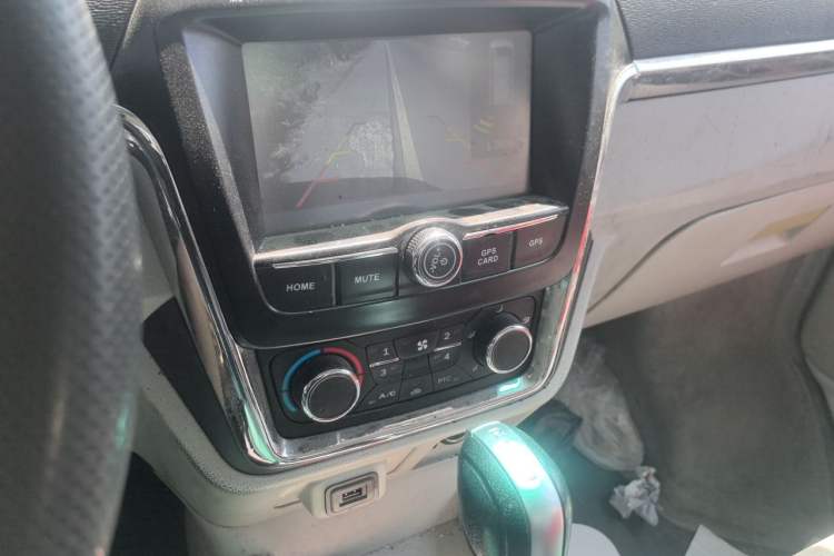 Used Shenzhou DST 5 2019 Pure Electric Van Audio And AC Panel