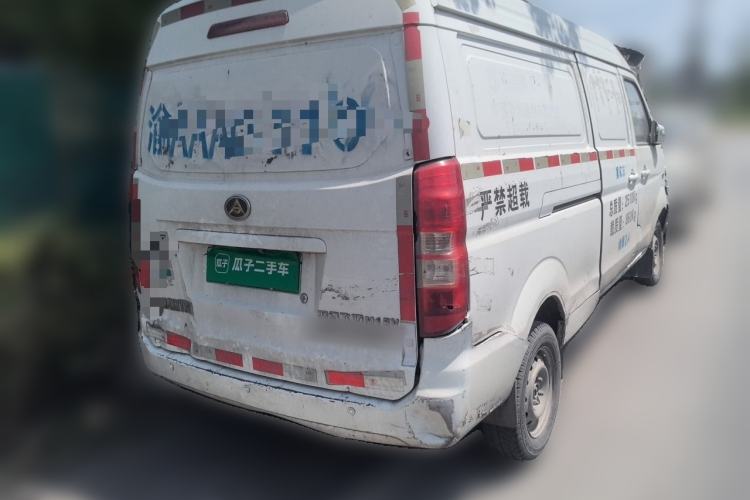 Used Shenzhou DST 5 2019 Pure Electric Van Rear Right 45 Deg