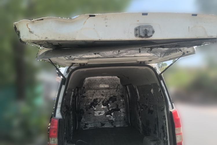 Used Shenzhou DST 5 2019 Pure Electric Van Trunk