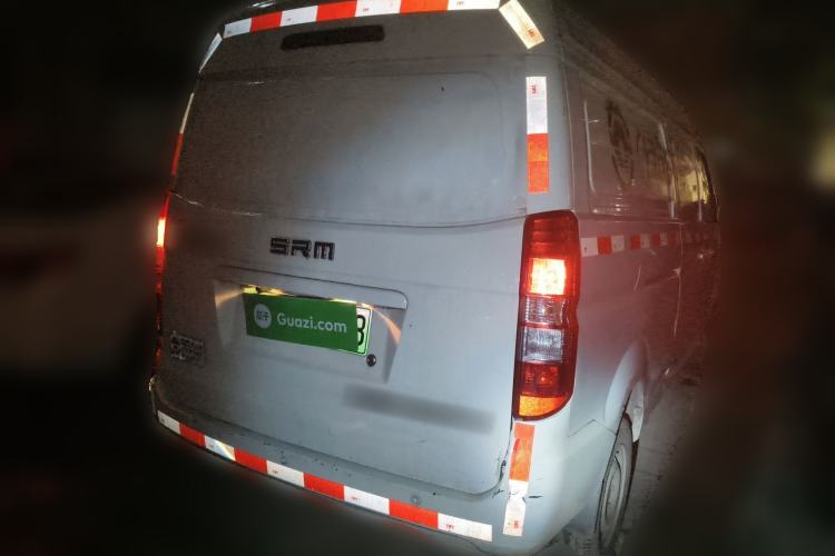 Used Shenzhou DST 5 2020 Pure Electric Van Rear Right 45 Deg