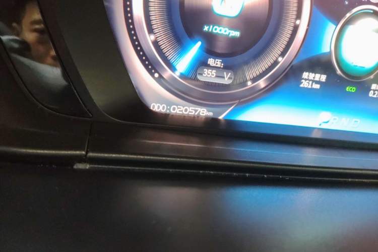 Used SINOGOLD GM3 2018 A-Type Odometer Close Up
