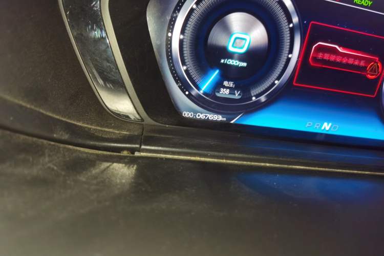 Used SINOGOLD GM3 2018 B-Series Odometer Close Up