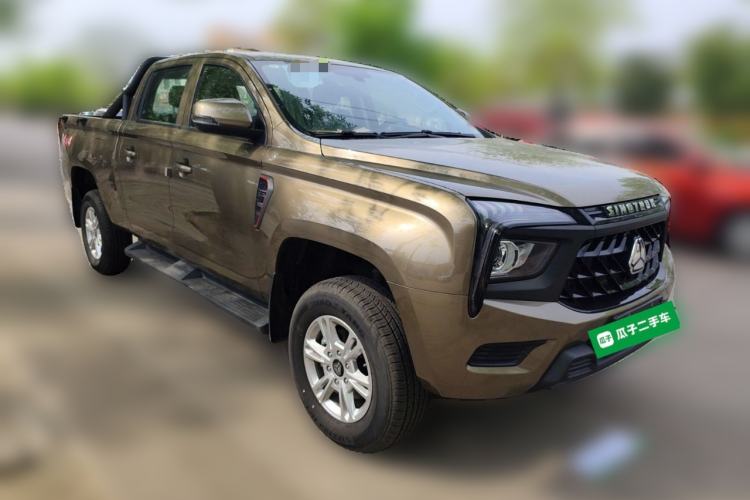 Used Sinotruk BOLDEN 2024 Commercial 2.0T Manual Diesel 4x4 Long Wheelbase Youth Edition Front Right 45 Deg