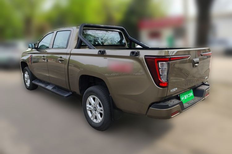 Used Sinotruk BOLDEN 2024 Commercial 2.0T Manual Diesel 4x4 Long Wheelbase Youth Edition Rear Left 45 Deg