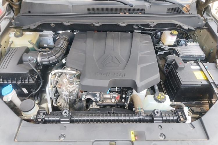 Used Sinotruk BOLDEN 2024 Commercial 2.0T Manual Diesel 4x4 Long Wheelbase Youth Edition Engine Bay