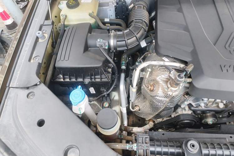 Used Sinotruk BOLDEN 2024 Commercial 2.0T Manual Diesel 4x4 Long Wheelbase Youth Edition Engine Bay Right