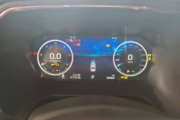 Used Sinotruk BOLDEN 2024 Off-Road 2.0T Automatic Diesel 4x4 Standard Wheelbase Professional Edition Instrument Cluster