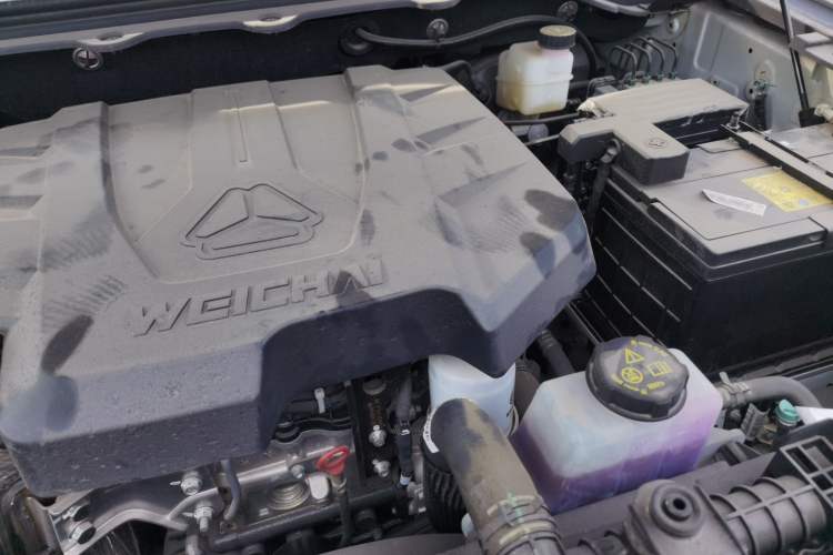 Used Sinotruk BOLDEN 2024 Commercial 2.0T Manual Diesel 4x4 Long Wheelbase Youth Edition Engine Bay Left