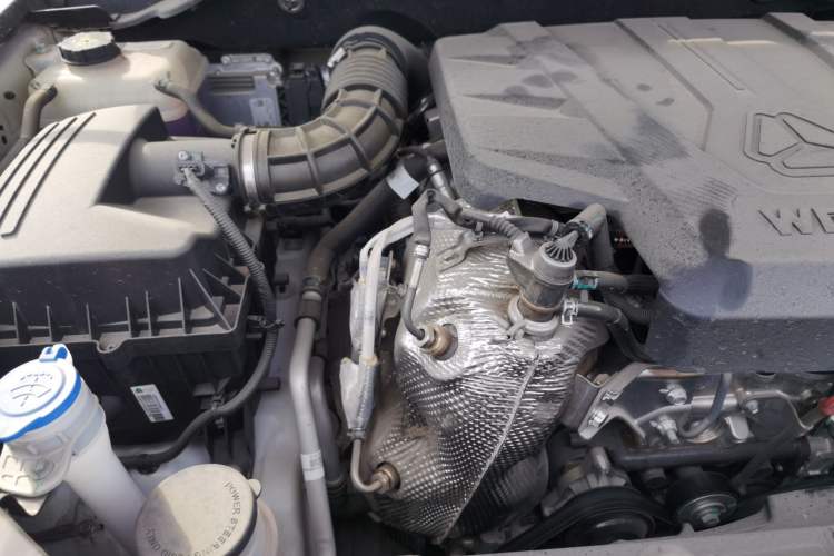 Used Sinotruk BOLDEN 2024 Commercial 2.0T Manual Diesel 4x4 Long Wheelbase Youth Edition Engine Bay Right