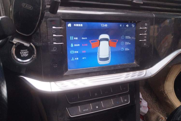 Used Sinotruk VGV U70 2020 1.5T Manual Elite Sunroof Version 5 Seats Audio And AC Panel