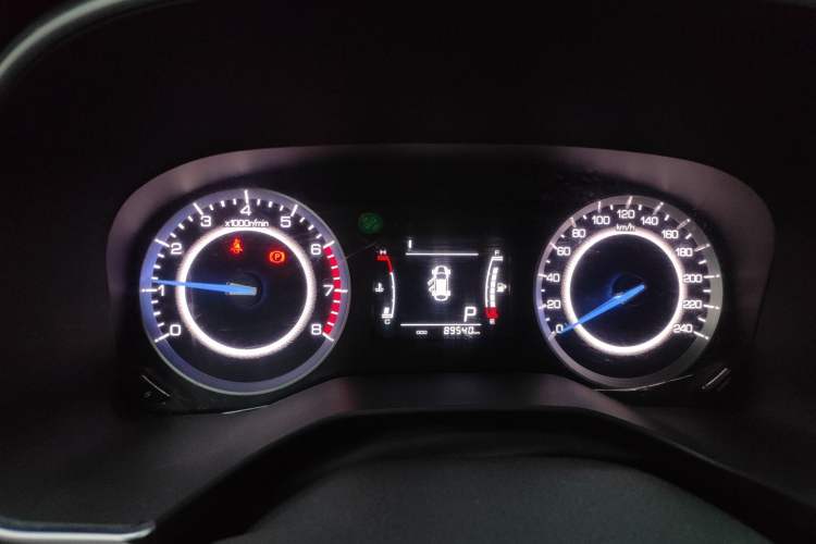 Used Sinotruk VGV U70 2020 1.5T Automatic Smart Enjoyment Elite Version 7 Seats Instrument Cluster