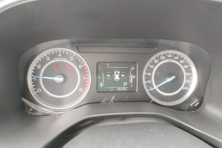 Used Sinotruk VGV U70 2020 1.5T Automatic Smart Enjoyment Elite Edition 5 Seats Instrument Cluster