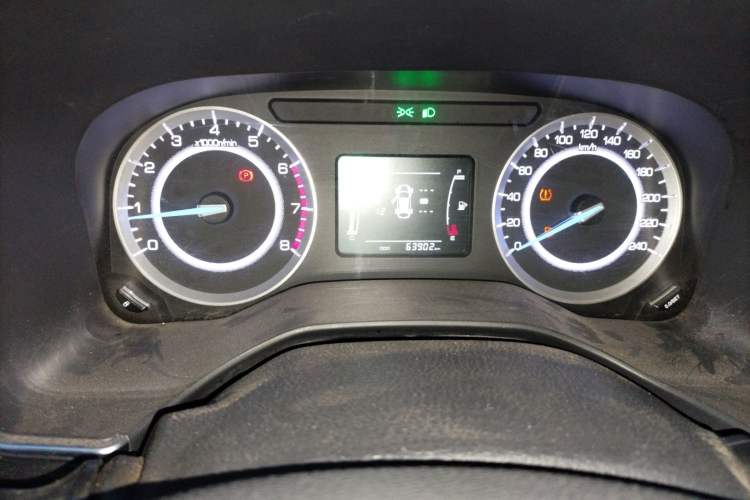 Used Sinotruk VGV U70 2020 1.5T Manual Elite Sunroof Version 7 Seats Instrument Cluster