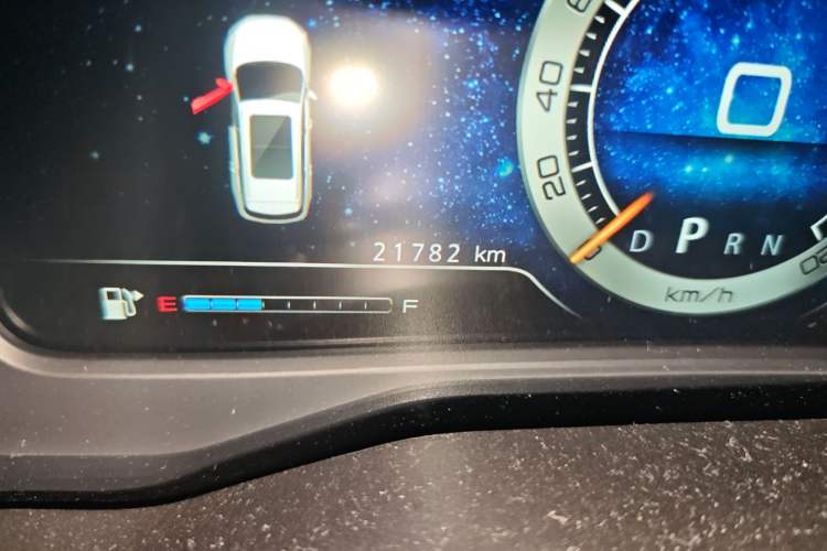 Used Sinotruk VGV U75PLUS 2021 2.0 TGDI Luxury Pro 7-Seater Odometer Close Up