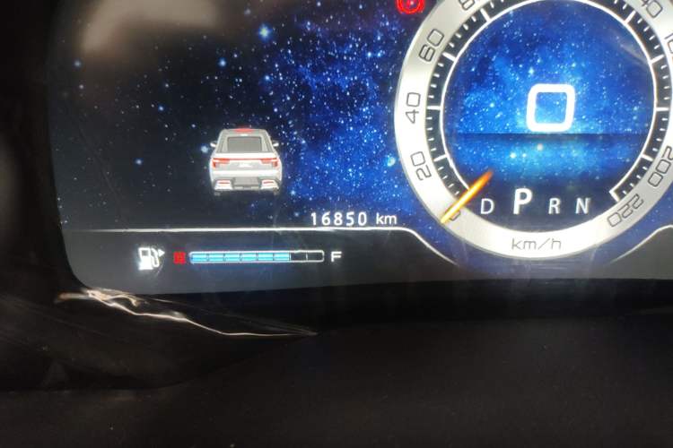 Used Sinotruk VGV VX7 2022 2.0T Automatic Industry-Customized Version HY4C20B Odometer Close Up
