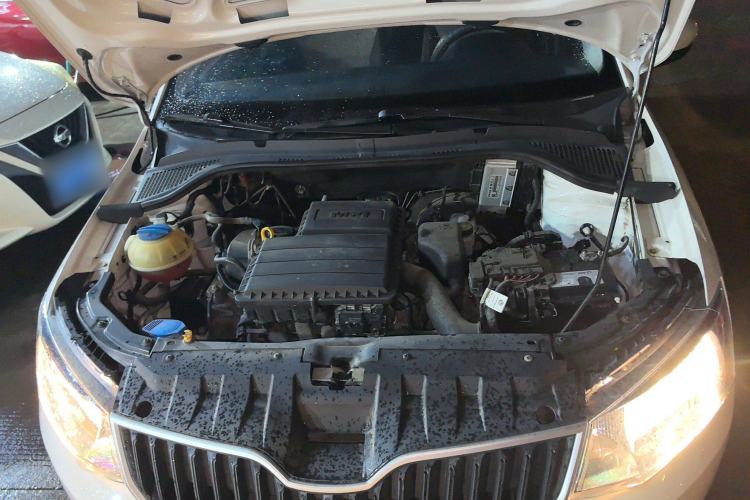 Used Skoda Fabia 2017 1.4L Automatic Car Enjoy Edition Engine Bay