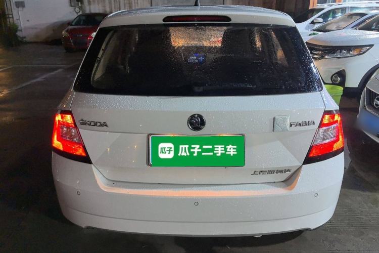 Used Skoda Fabia 2017 1.4L Automatic Car Enjoy Edition Rear