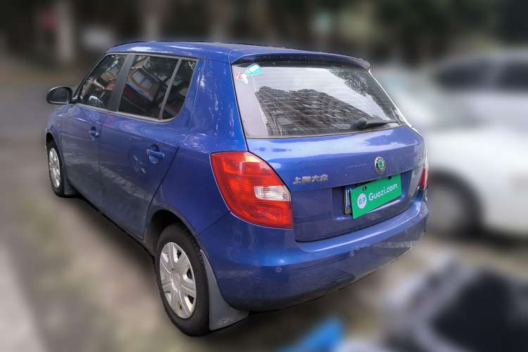 Used Skoda Fabia 2008 1.4L Manual Crystal Edition Rear Left 45 Deg